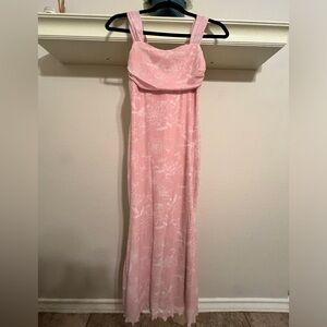 Womens Midi Floral Dress